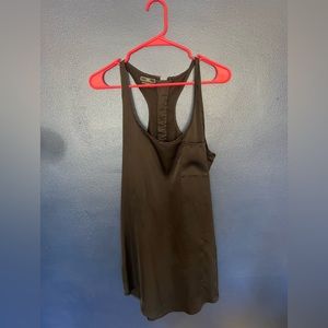 Obey size small silky black dress